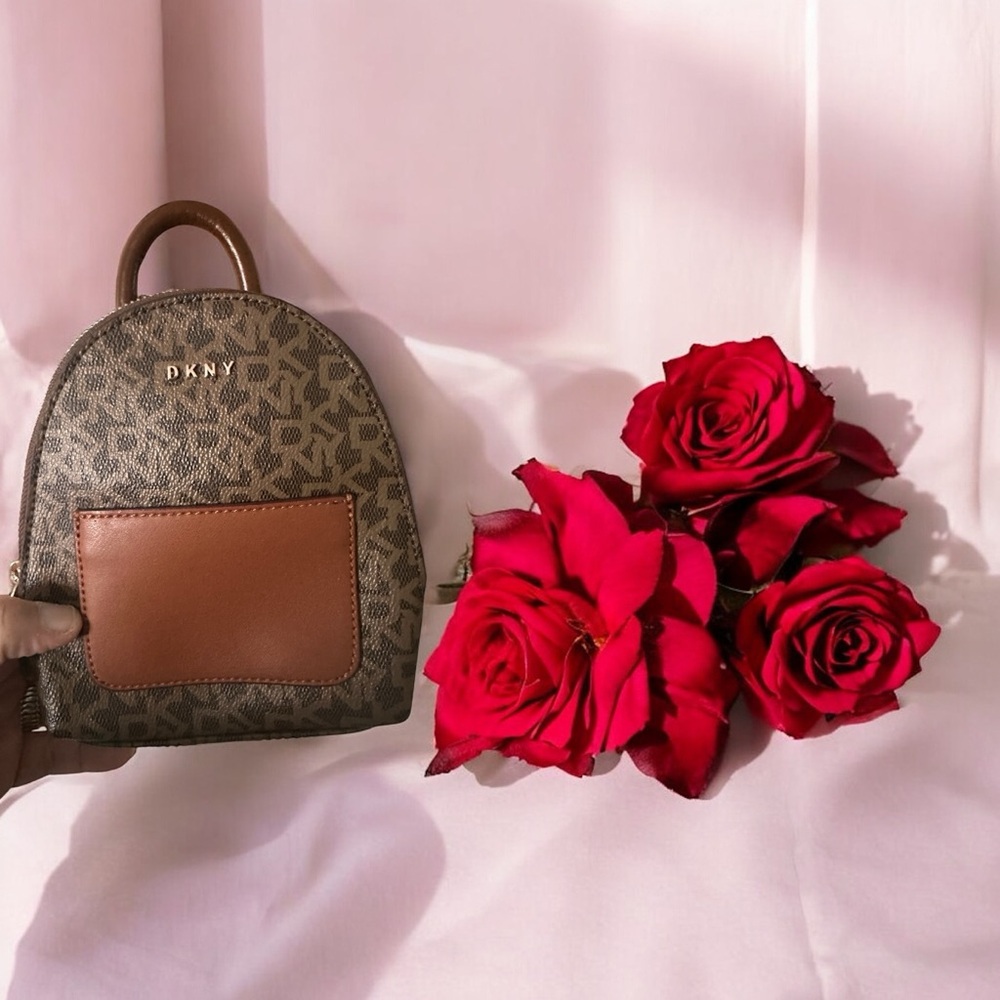 Dkny Cream Logo-Patterned Interior (Mini Small Ba… - image 4